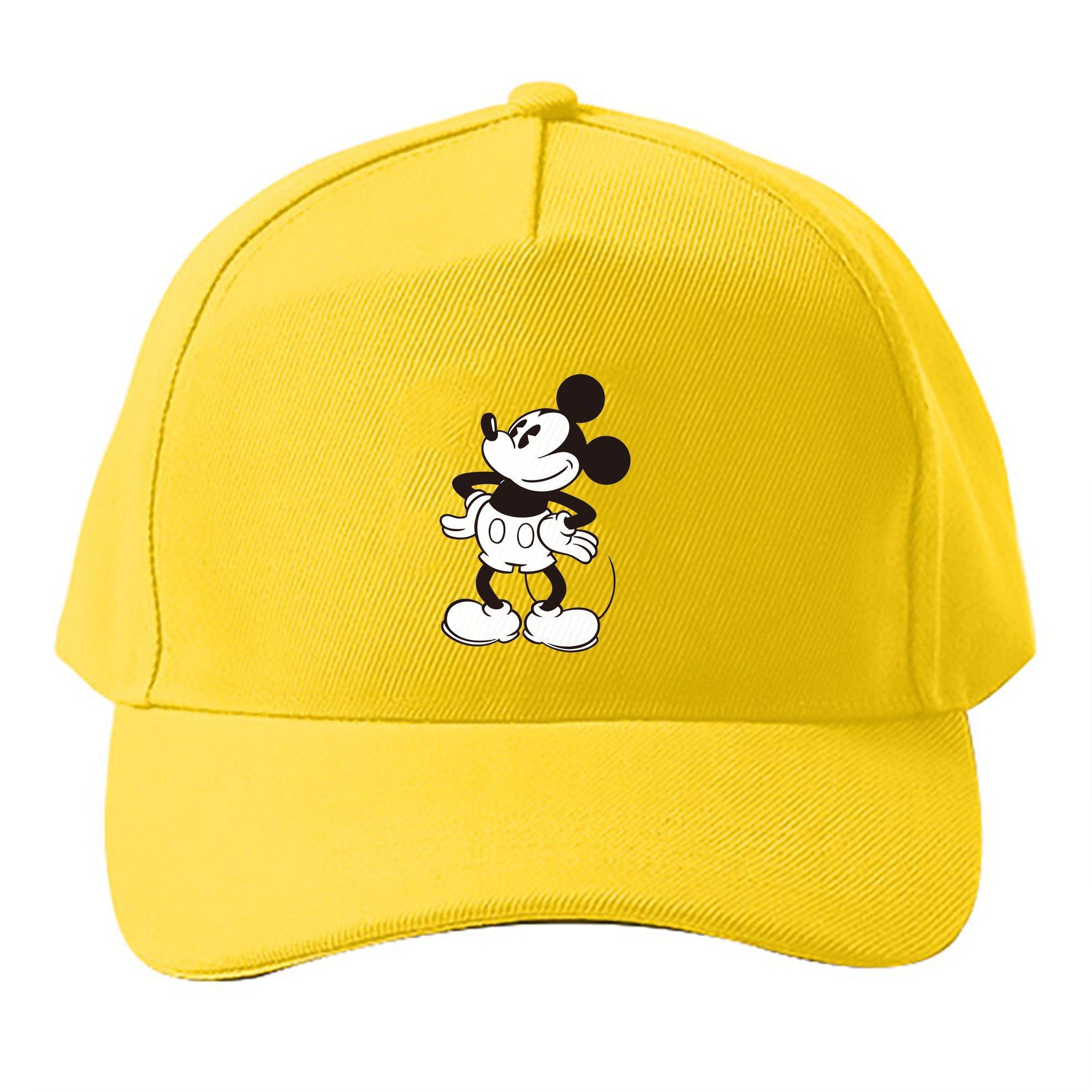 （画像用） ミッキーマウス Mickey Mouse ベースボールキャップ 綿100％ 男女兼用 帽子 スポーツ